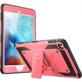 I-Blason iPad Mini 4 Armorbox Full Body Kickstand Case with Screen Protector - For iPad mini 4 - Pink - Scratch Resistant, Drop Resistant, Damage Resistant, Shock Absorbing, Dust Resistant, Lint Resistant - Thermoplastic Polyurethane (TPU), Polycarbonate 