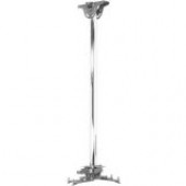 Peerless -AV Precision Gear MOD-PRGSKIT150 Ceiling Mount for Projector - Chrome - 50 lb Load Capacity MOD-PRGSKIT150