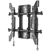 Milestone Av Technologies Chief Medium FUSION MTMS1U - Bracket - for flat panel - black - screen size: 32"-47" - wall-mountable MTMS1U