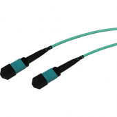 ENET Fiber Optic Network Cable - 85.30 ft Fiber Optic Network Cable for Network Device - MTP/MPO Female Network - MTP/MPO Female Network - 100 Gbit/s MTPF2XO-OM4-26M-ENC