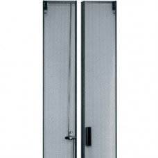 Middle Atlantic Products Fully Vented Split Rear Door - Steel - Black - 42U Rack Height MW-CLVRD-42