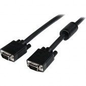 Startech.Com 75ft Coax High Resolution Monitor VGA Cable - HD15 M/M - HD-15 Male - HD-15 Male - 75ft - Black - RoHS Compliance MXT101MMHQ75