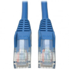 Tripp Lite 8ft Cat5e / Cat5 Snagless Molded Patch Cable RJ45 M/M Blue 8'' - 8 ft Category 5e Network Cable for Network Device - First End: 1 x RJ-45 Male Network - Second End: 1 x RJ-45 Male Network - Patch Cable - Blue - RoHS Compliance N