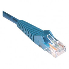Tripp Lite 15ft Cat5e / Cat5 Snagless Molded Patch Cable RJ45 M/M Blue 15'' - Category 5e - 15ft - 1 x RJ-45 Male Network - 1 x RJ-45 Male Network - Blue - RoHS, TAA Compliance N001-015-BL