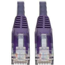 Tripp Lite 20ft Cat6 Gigabit Snagless Molded Patch Cable RJ45 M/M Purple 20'' - 20ft - 1 x RJ-45 Male - 1 x RJ-45 Male - Purple N201-020