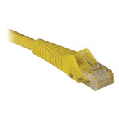 Tripp Lite 6ft Cat6 Gigabit Snagless Molded Patch Cable RJ45 M/M Yellow 6'' - 6 ft Category 6 Network Cable for Network Device - First End: 1 x RJ-45 Male Network - Second End: 1 x RJ-45 Male Network - Patch Cable - Yellow - RoHS, TAA Comp