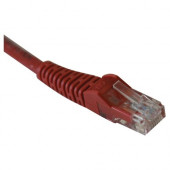 Tripp Lite 15ft Cat6 Gigabit Snagless Molded Patch Cable RJ45 M/M Red 15'' - 15 ft Category 6 Network Cable for Network Device - First End: 1 x RJ-45 Male Network - Second End: 1 x RJ-45 Male Network - Patch Cable - Red - RoHS Compliance N