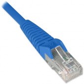Tripp Lite 25ft Cat6 Gigabit Snagless Molded Patch Cable RJ45 M/M Blue 25'' - 25 ft Category 6 Network Cable - First End: 1 x RJ-45 Male - Second End: 1 x RJ-45 Male - Patch Cable - Blue - 1 Pack N201-025-BL