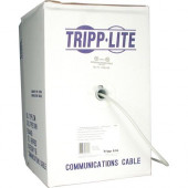 Tripp Lite 1000FT PVC CMR CAT 6 SOLID UTP BULK CABLE Gray 1000&#39;&#39; - 1000ft - Gray N222-01K