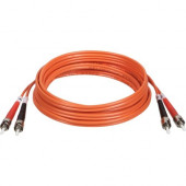 Tripp Lite 6M Duplex Multimode 62.5/125 Fiber Optic Patch Cable ST/ST 20'' 20ft 6 Meter - ST Male - ST Male - 19.69ft - Orange N302-06M