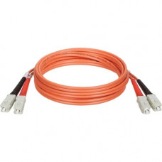 Tripp Lite 1.2M Duplex Multimode 62.5/125 Fiber Optic Patch Cable SC/SC 4'' 4ft 1.2 Meter - SC Male - SC Male - 4ft - Orange N306-004