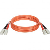 Tripp Lite 12M Duplex Multimode 62.5/125 Fiber Optic Patch Cable SC/SC 39'' 39ft 12 Meter - SC Male - SC Male - 39.37ft - Orange N306-12M