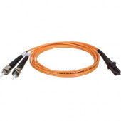 Tripp Lite 1M Duplex Multimode 62.5/125 Fiber Optic Patch Cable MTRJ/ST 3&#39;&#39; 3ft 1 Meter - MT-RJ Male - ST Male - 3ft N308-003