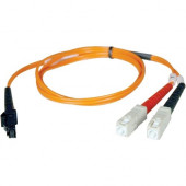 Tripp Lite 5M Duplex Multimode 62.5/125 Fiber Optic Patch Cable MTRJ/SC 16&#39;&#39; 16ft 5 Meter - (MTRJ/SC), 5M (16-ft.)" N310-05M