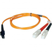 Tripp Lite 5M Duplex Multimode 62.5/125 Fiber Optic Patch Cable MTRJ/SC 16'' 16ft 5 Meter - (MTRJ/SC), 5M (16-ft.)" N310-05M
