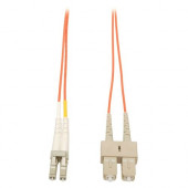 Tripp Lite 7M Duplex Multimode 62.5/125 Fiber Optic Patch Cable LC/SC 23&#39;&#39; 23ft 7 Meter - LC - SC - 22.97ft - Orange - RoHS Compliance N316-07M