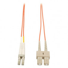 Tripp Lite 7M Duplex Multimode 62.5/125 Fiber Optic Patch Cable LC/SC 23'' 23ft 7 Meter - LC - SC - 22.97ft - Orange - RoHS Compliance N316-07M