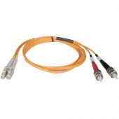 Tripp Lite 20M Duplex Multimode 62.5/125 Fiber Optic Patch Cable LC/ST 65'' 65ft 20 Meter - ST Male - LC Male - 65.62ft - Orange N318-20M