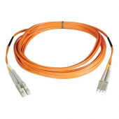 Tripp Lite 1M Duplex Multimode 62.5/125 Fiber Optic Patch Cable LC/LC 3'' 3ft 1 Meter - LC - LC - 3.28ft - Orange N320-01M