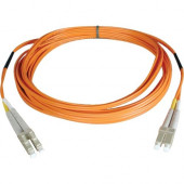 Tripp Lite 7M Duplex Multimode 62.5/125 Fiber Optic Patch Cable LC/LC 23&#39;&#39; 23ft 7 Meter - LC Male - LC Male - 22.97ft - Orange N320-07M