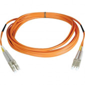 Tripp Lite 21M Duplex Multimode 62.5/125 Fiber Optic Patch Cable LC/LC 69&#39;&#39; 69ft 21 Meter - LC Male - LC Male - 70ft - Orange N320-21M