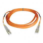 Tripp Lite 123M Duplex Multimode 62.5/125 Fiber Optic Patch Cable LC/LC 405&#39;&#39; 405ft 123 Meter - LC Male - LC Male - 405ft - Orange N320-405