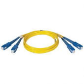 Tripp Lite 5M Duplex Singlemode 8.3/125 Fiber Optic Patch Cable SC/SC 16&#39;&#39; 16ft 5 Meter - SC Male - SC Male - 16.4ft - Yellow N356-05M