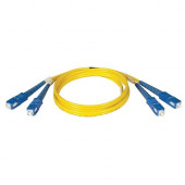 Tripp Lite 10M Duplex Singlemode 8.3/125 Fiber Optic Patch Cable SC/SC 33&#39;&#39; 33ft 10 Meter - SC Male - SC Male - 32.81ft - Yellow - TAA Compliance N356-10M
