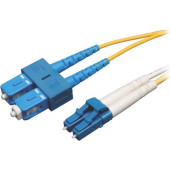 Tripp Lite 7M Duplex Singlemode 8.3/125 Fiber Optic Patch Cable LC/SC 23&#39;&#39; 23ft 7 Meter - 22.97 ft Fiber Optic Network Cable for Network Device, Patch Panel, Switch - First End: 2 x LC Male Network - Second End: 2 x SC Male Network - Patch