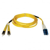 Tripp Lite 3M Duplex Singlemode 8.3/125 Fiber Optic Patch Cable LC/ST 10&#39;&#39; 10ft 3 Meter - LC Male Network - ST Male Network - 9.84ft - RoHS Compliance N368-03M