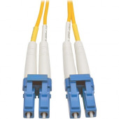 Tripp Lite 20M Duplex Singlemode 8.3/125 Fiber Optic Patch Cable LC/LC 66'' 66ft 20 Meter - LC Male - LC Male - 65.62ft - Yellow N370-20M