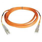 Tripp Lite 4M Duplex Multimode 50/125 Fiber Optic Patch Cable LC/LC 13&#39;&#39; 13ft 4 Meter - LC Male - LC Male - 13.12ft - Orange - RoHS Compliance N520-04M
