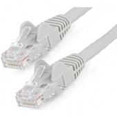 Startech.Com 7ft (2m) CAT6 Ethernet Cable, LSZH (Low Smoke Zero Halogen) 10 GbE Snagless 100W PoE UTP RJ45 Gray Network Patch Cord, ETL - 7 ft Category 6 Network Cable for Network Device, Network Card, Server, Router, NAS, VoIP Device, PoE-enabled Device,