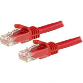 Startech.Com 125ft Red Cat6 Patch Cable with Snagless RJ45 Connectors - Long Ethernet Cable - 125 ft Cat 6 UTP Cable - 125 ft Category 6 Network Cable for Network Device, Workstation, Hub - First End: 1 x RJ-45 Male Network - Second End: 1 x RJ-45 Male Ne