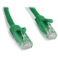 Startech.Com 7ft CAT6 Ethernet Cable - Green Snagless Gigabit CAT 6 Wire - 100W PoE RJ45 UTP 650MHz Category 6 Network Patch Cord UL/TIA - 7ft Green CAT6 Ethernet cable delivers Multi Gigabit 1/2.5/5Gbps & 10Gbps up to 160ft - 650MHz - Fluke tested to
