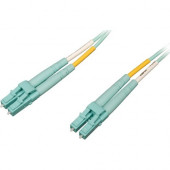 Tripp Lite 10Gb/100Gb Duplex Multimode LC/LC OM4 Aqua Fiber Patch Cable 25M - Fiber Optic for Network Device - 12.50 GB/s - Patch Cable - 82.02 ft - 2 x LC Male Network - 2 x LC Male Network - 50/125 &micro;m - Aqua N820-25M-OM4