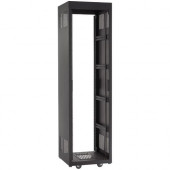 Chief 28U, 28" Deep E1 Series Rack - 28U Wide - Black - 2500 lb x Maximum Weight Capacity - TAA Compliance NE1F2828
