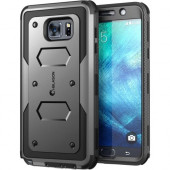 I-Blason Galaxy Note 5 Armorbox Dual Layer Full Body Protective Case - For Smartphone - Black - Shock Absorbing, Scratch Resistant, Damage Resistant, Dust Resistant, Lint Resistant, Drop Resistant - Thermoplastic Polyurethane (TPU), Polycarbonate NOTE5-AB
