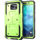 I-Blason Galaxy Note 5 Armorbox Dual Layer Full Body Protective Case - For Smartphone - Green - Shock Absorbing, Scratch Resistant, Damage Resistant, Dust Resistant, Lint Resistant, Drop Resistant - Thermoplastic Polyurethane (TPU), Polycarbonate NOTE5-AB