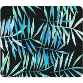 CENTON OTM Prints Black Mouse Pad, Bamboo Leaves Cool - Bamboo Leaves Cool - Black - Rubber Base - Slip Resistant OP-MPV1BM-ART01-10