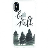 CENTON OTM Phone Case, Tough Edge, Be Still - For Apple iPhone X Smartphone - Be Still - Clear OP-SP-A-60