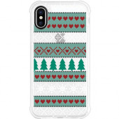 CENTON OTM Phone Case, Tough Edge, Ugly Sweater - For iPhone X - Ugly Sweater - Clear OP-SP-Z059A