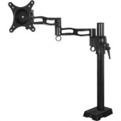 ARCTIC Cooling Desk Mount Monitor Arm - Up to 27" Screen Support - 22.05 lb Load Capacity - Flat Panel Display Type Supported6.7" Width - Desktop - Black ORAEQMA002GBA01