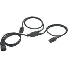 Tripp Lite 6ft Computer Power Cord Extension Cable C14 to 2xC13 10A 18AWG 6'' - 10A, 18AWG (IEC-320-C14 to 2x IEC-320-C13) 6-ft." - RoHS, TAA Compliance P004-006-2C13