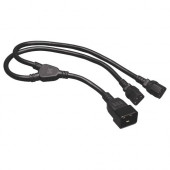 Tripp Lite 2ft Power Cord Y Splitter Cable C20 to 2xC13 Heavy Duty 15A 14AWG 2&#39;&#39; - 15A, 14AWG (IEC-320-C20 to 2x IEC-320-C13) 2-ft." - RoHS Compliance P032-002-2C13