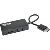 Tripp Lite P136-06NHDV4KBP DVI/DisplayPort/HDMI/VGA Audio/Video Device - DVI/DisplayPort/HDMI/VGA for Monitor, Projector, TV, Audio/Video Device, Computer, Notebook, HDTV - 5.88" - 50 Pack - 1 x DisplayPort Male Digital Audio/Video - 1 x DVI-D (Dual-