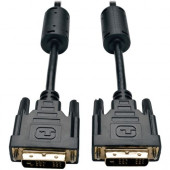 Tripp Lite 25ft DVI Single Link Digital TMDS Monitor Cable DVI-D M/M 25'' - 25 ft DVI Video Cable for Video Device, Projector, Monitor, TV - First End: 1 x DVI-D (Single-Link) Male Digital Video - Second End: 1 x DVI-D (Single-Link) Male D