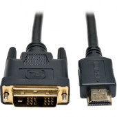 Tripp Lite 6ft HDMI to DVI-D Digital Monitor Adapter Video Converter Cable M/M 1080p 6'' - (HDMI to DVI-D M/M) 6-ft. - RoHS, TAA Compliance P566-006