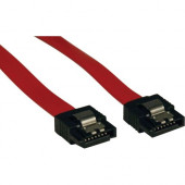 Tripp Lite 8in Serial ATA SATA Latching Signal Cable 7Pin / 7Pin M/M - (7Pin/7Pin) 8-in. P940-08I