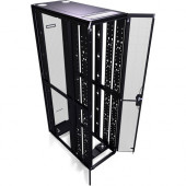 HPE 42U 600mmx1075mm G2 Enterprise Pallet Rack - For Server, KVM Switch - 42U Rack Height - Floor Standing - Black, Silver - 3000 lb Dynamic/Rolling Weight Capacity - 3000 lb Static/Stationary Weight Capacity - TAA Compliance P9K37A
